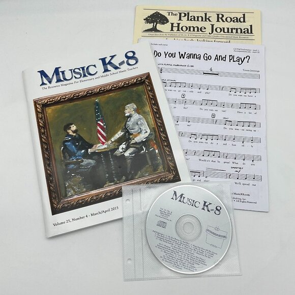 Music K-8 Volume 25 Number 4 March/April 2015 Teaching Magazine & Audio CD - Picture 1 of 6